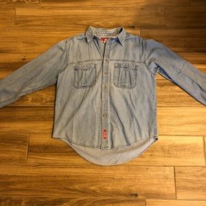 Denim button up — Marlboro